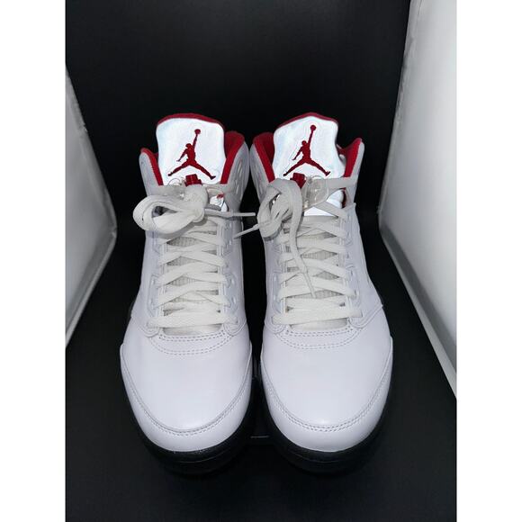 Jordan 5 Retro Fire Red Silver Tongue (2020) main image 4